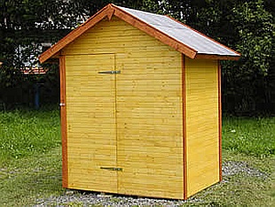 Zahradní domek na nářadí - panelový domek NPD (ZAHRADNÍ-DOMKY)